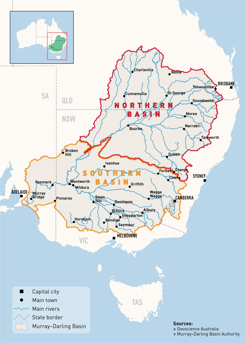 Source: GeoScience Australia/Murray Daring Basin Authority